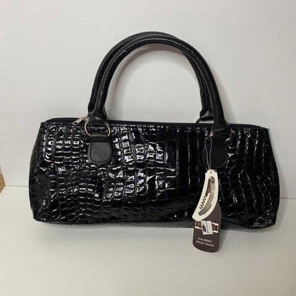 Primeware‎ Wine Clutch Classic Sassy Black - Picture 2 of 10